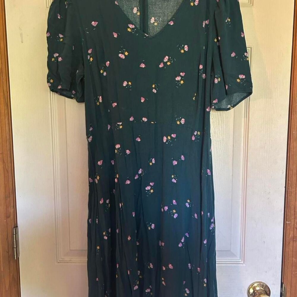 Old-navy Women's Green and Blue Dress